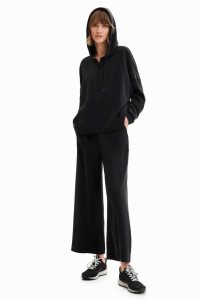 Dámské Legíny Desigual Soft-touch wide-leg trousers | 760214LAC