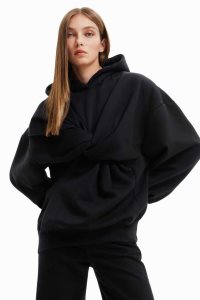 Dámské Mikiny Desigual Maitrepierre knot hooded | 052693HVG