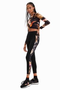 Dámské Mikiny Desigual Slim mineral leggings | 732194SYR