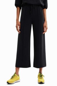 Dámské Mikiny Desigual Soft-touch culotte trousers | 405178QXL