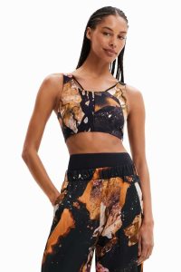 Dámské Mikiny Desigual Sportovní top with digital print | 913870AFD