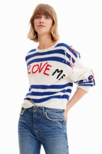 Dámské Svetry Desigual Love me pullover | 185369IGF