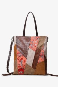 Dámské Tašky Desigual Sling floral and reptile patch | 807621WES