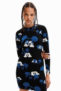 Dámské Šaty Desigual Krátké Disney's Mickey Mouse | 729135MVH