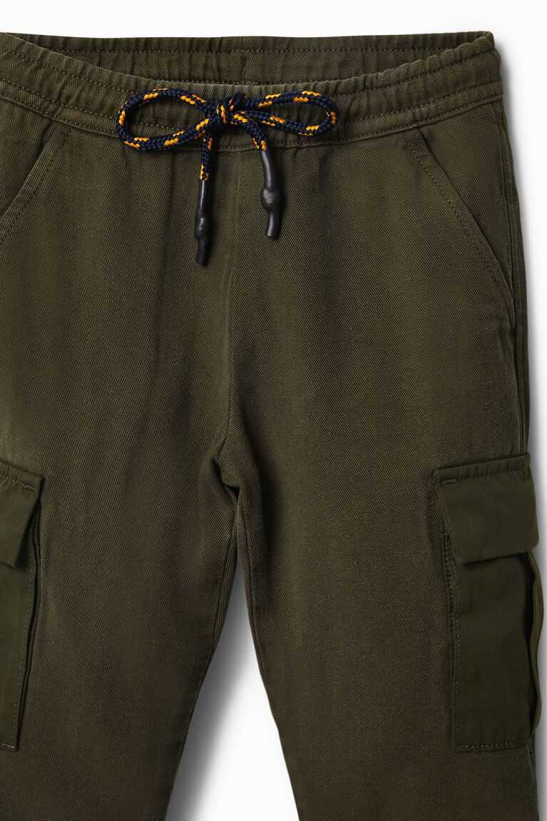 Chlapecké Kalhoty Desigual Drawstring cargo trousers | 492360OGS