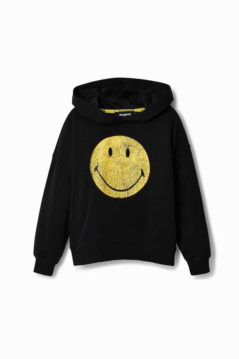 Chlapecké Mikiny Desigual Smiley hoodie | 035721RUT