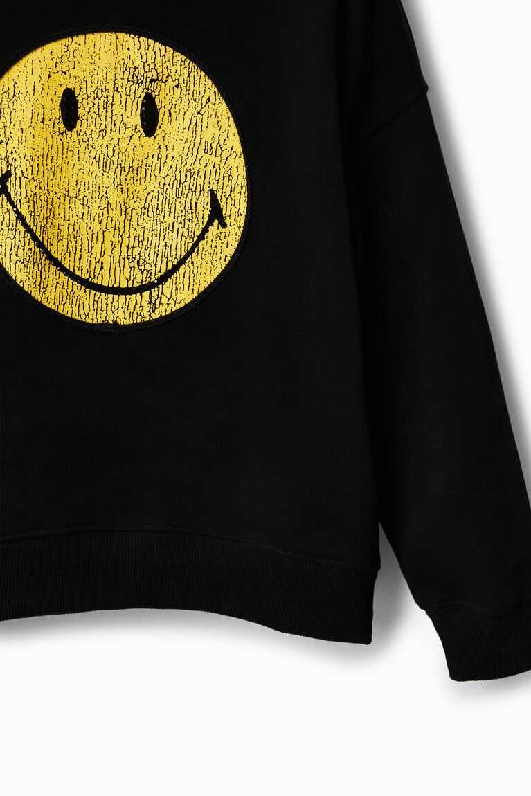 Chlapecké Mikiny Desigual Smiley hoodie | 035721RUT