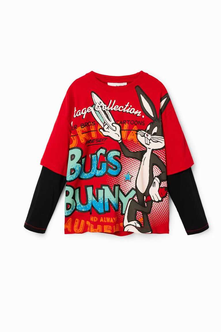 Chlapecké Tričko Desigual Bugs Bunny double-sleeve | 042851XDQ