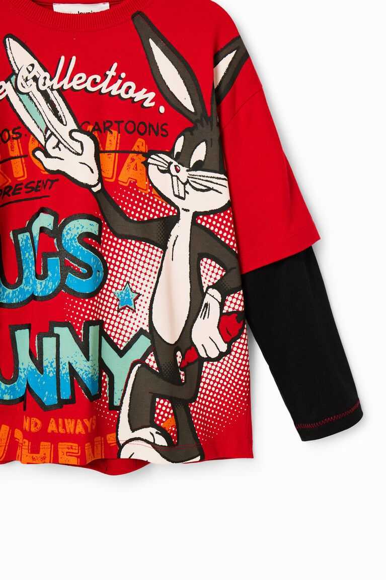 Chlapecké Tričko Desigual Bugs Bunny double-sleeve | 042851XDQ