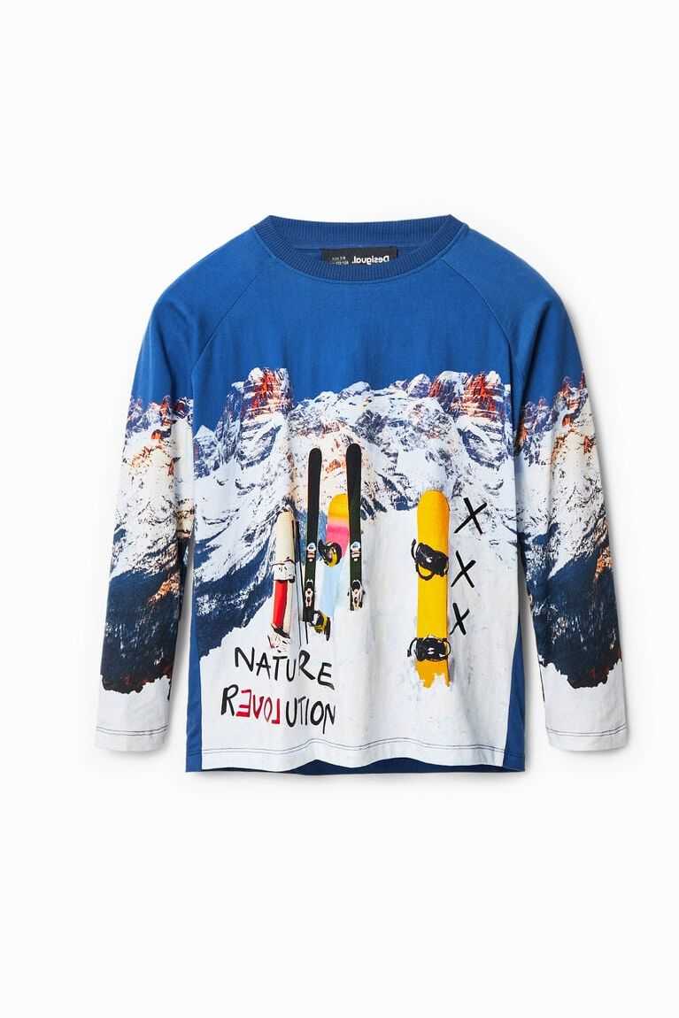 Chlapecké Tričko Desigual Long-sleeve snowboard | 761945BDV