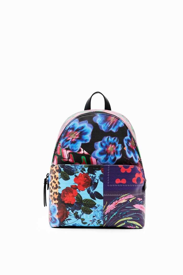 Dámské Batohy Desigual Small patchwork floral | 607239LNQ