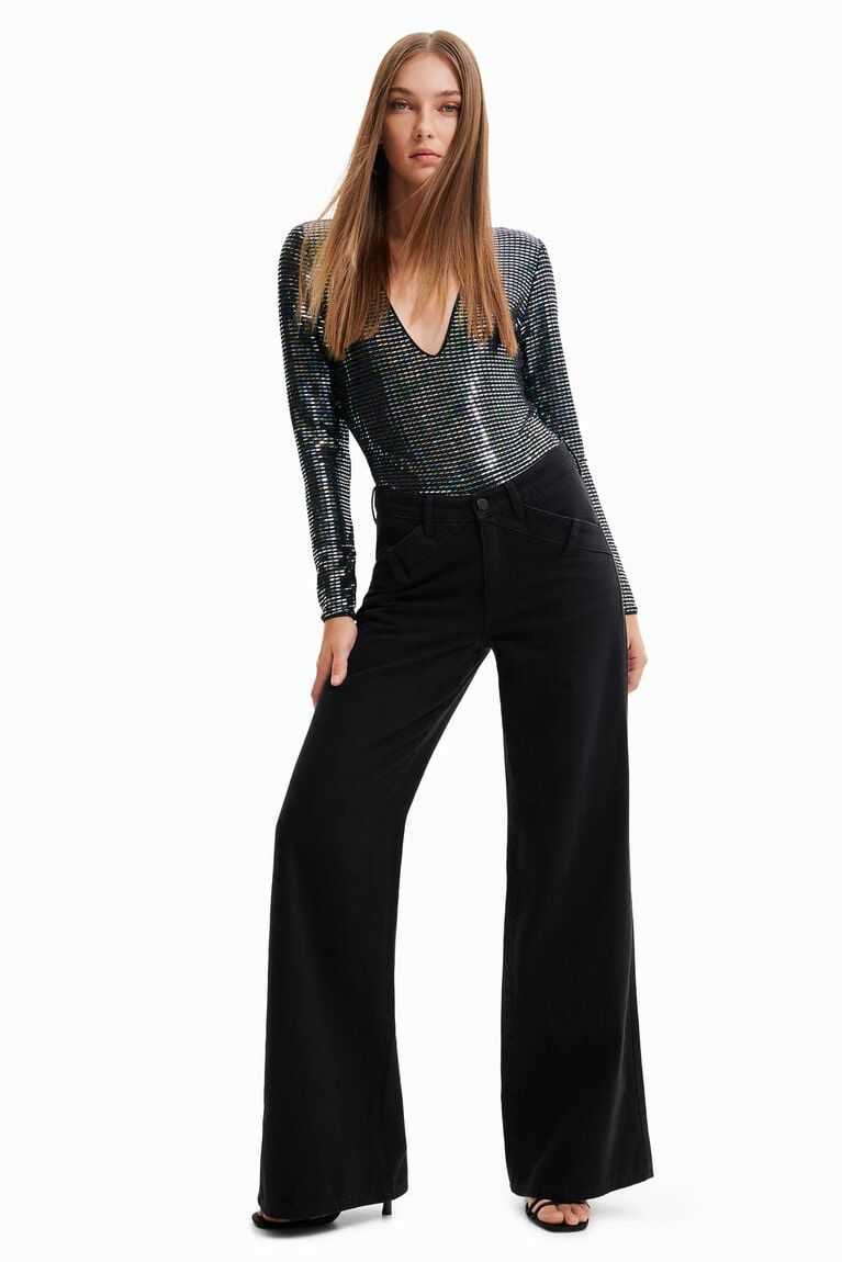 Dámské Body Desigual Long-sleeve sequin | 371698RJH