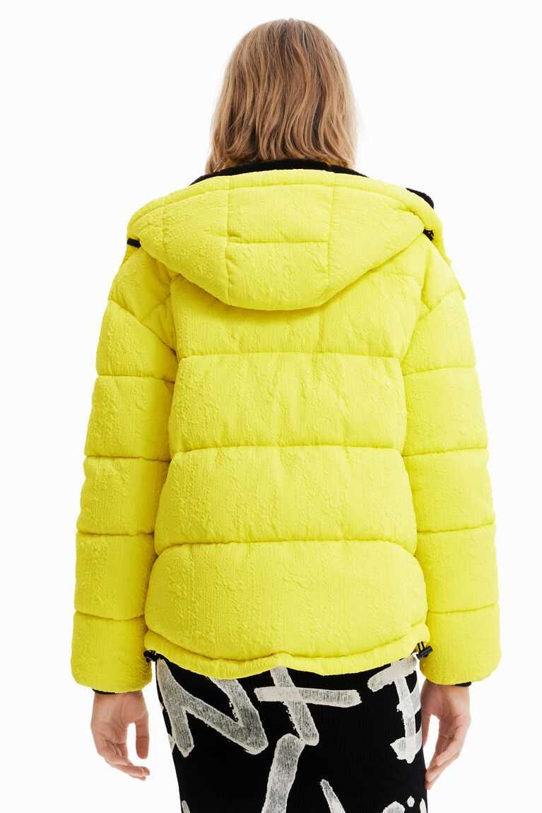 Dámské Bunda Puffer Desigual Textured padded | 367508FRT