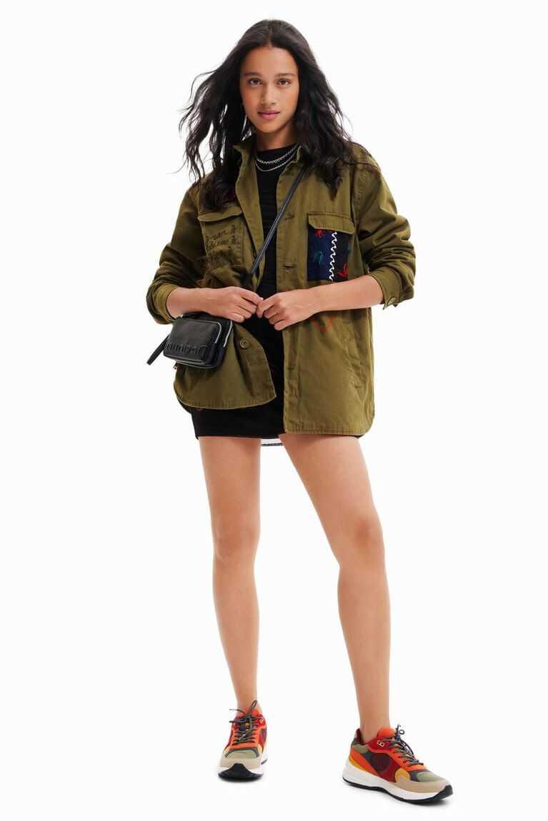 Dámské Bundy Desigual M. Christian Lacroix military parka | 264738MLV