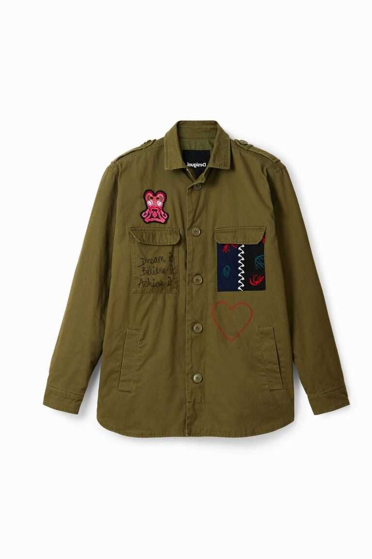 Dámské Bundy Desigual M. Christian Lacroix military parka | 264738MLV