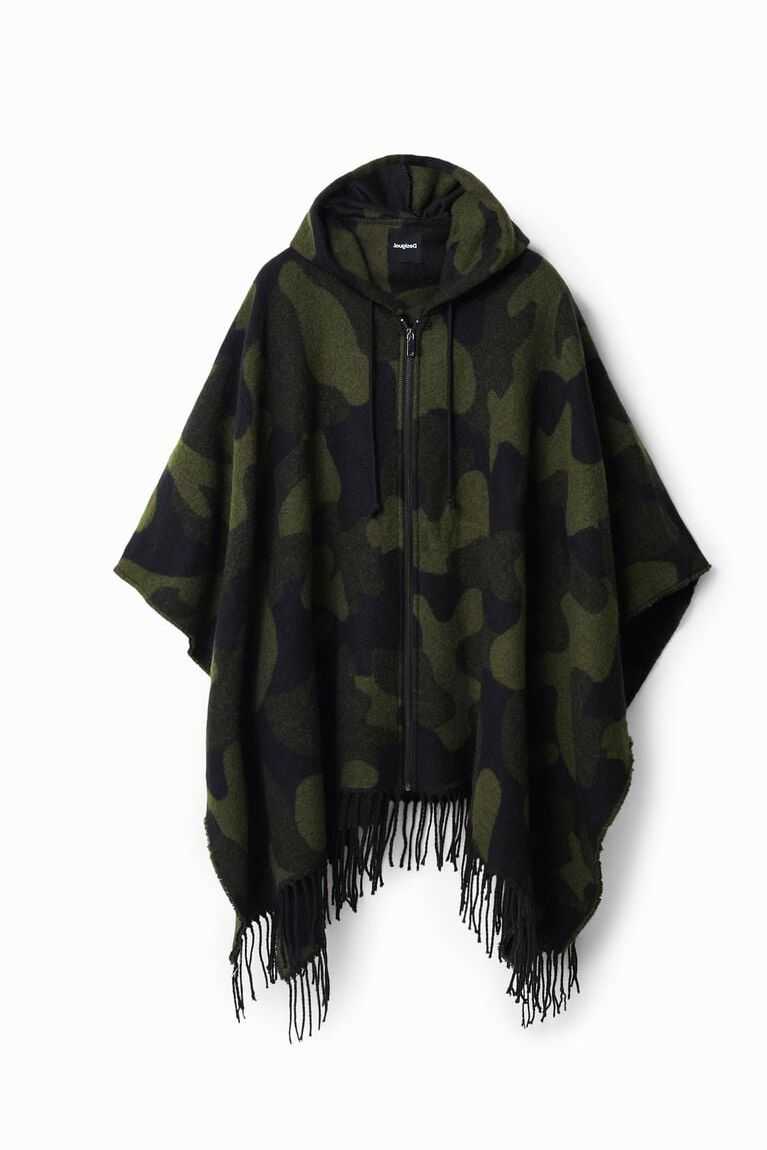 Dámské Bundy Desigual Military poncho | 810429VHT