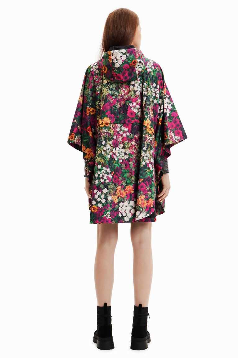 Dámské Bundy Desigual Mini floral raincoat | 289516OKX