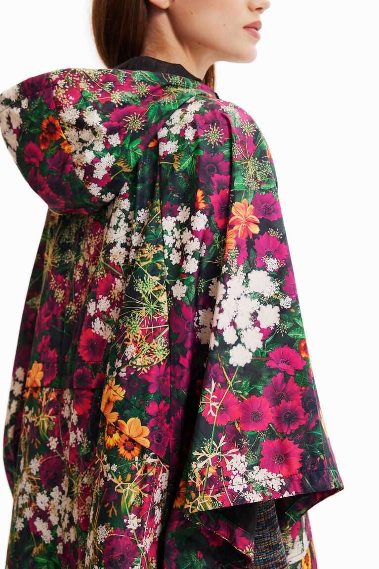 Dámské Bundy Desigual Mini floral raincoat | 289516OKX