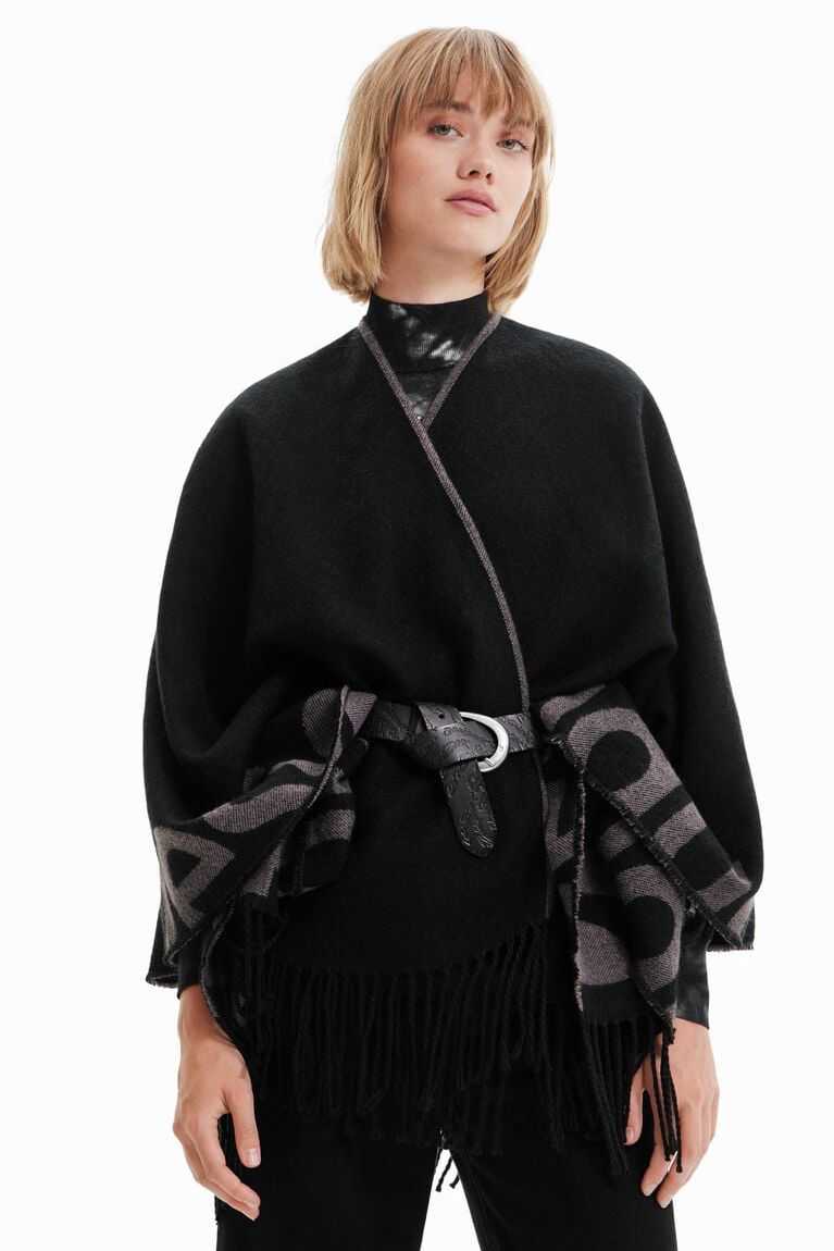 Dámské Bundy Desigual Reversible poncho | 203164LSN