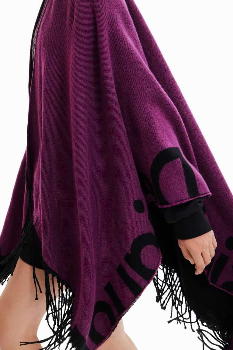 Dámské Bundy Desigual Reversible poncho | 962154GMN