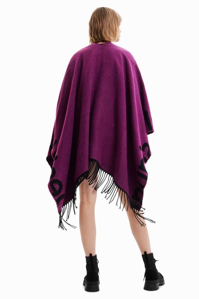 Dámské Bundy Desigual Reversible poncho | 962154GMN