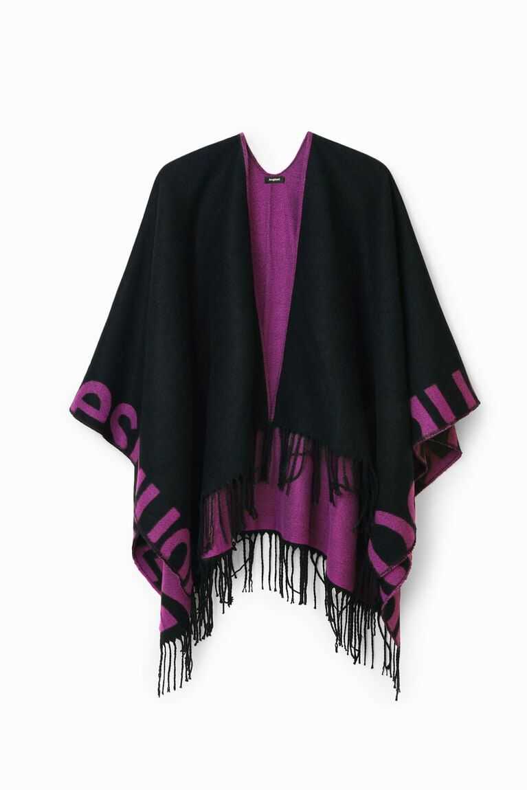 Dámské Bundy Desigual Reversible poncho | 962154GMN