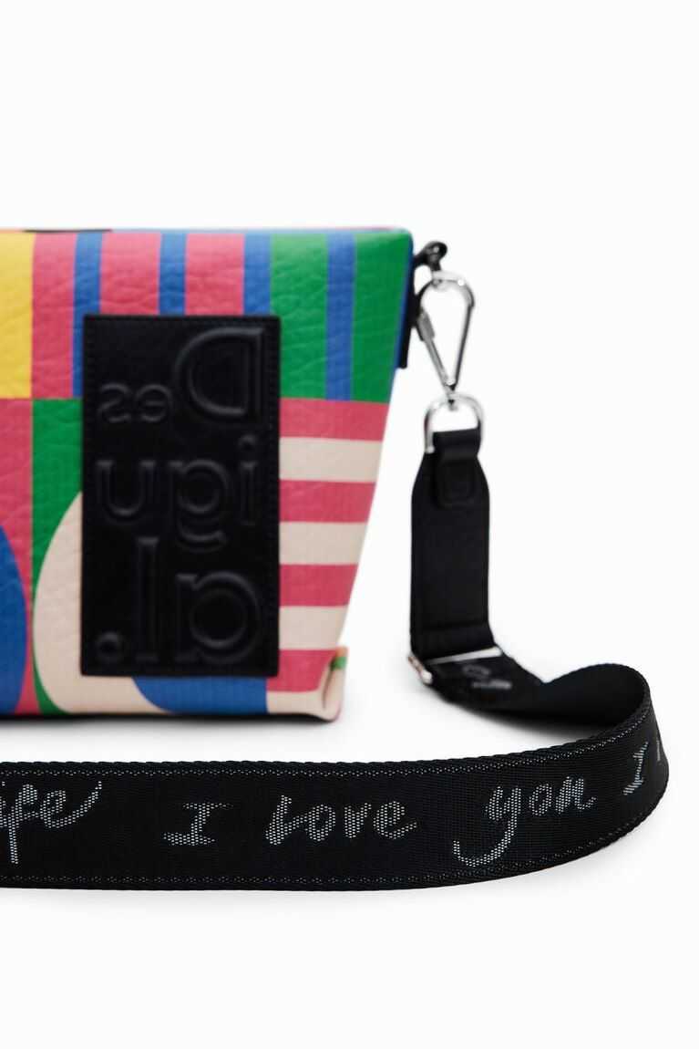 Dámské Crossbody Kabelky Desigual Small colourful geometric | 147509IXF