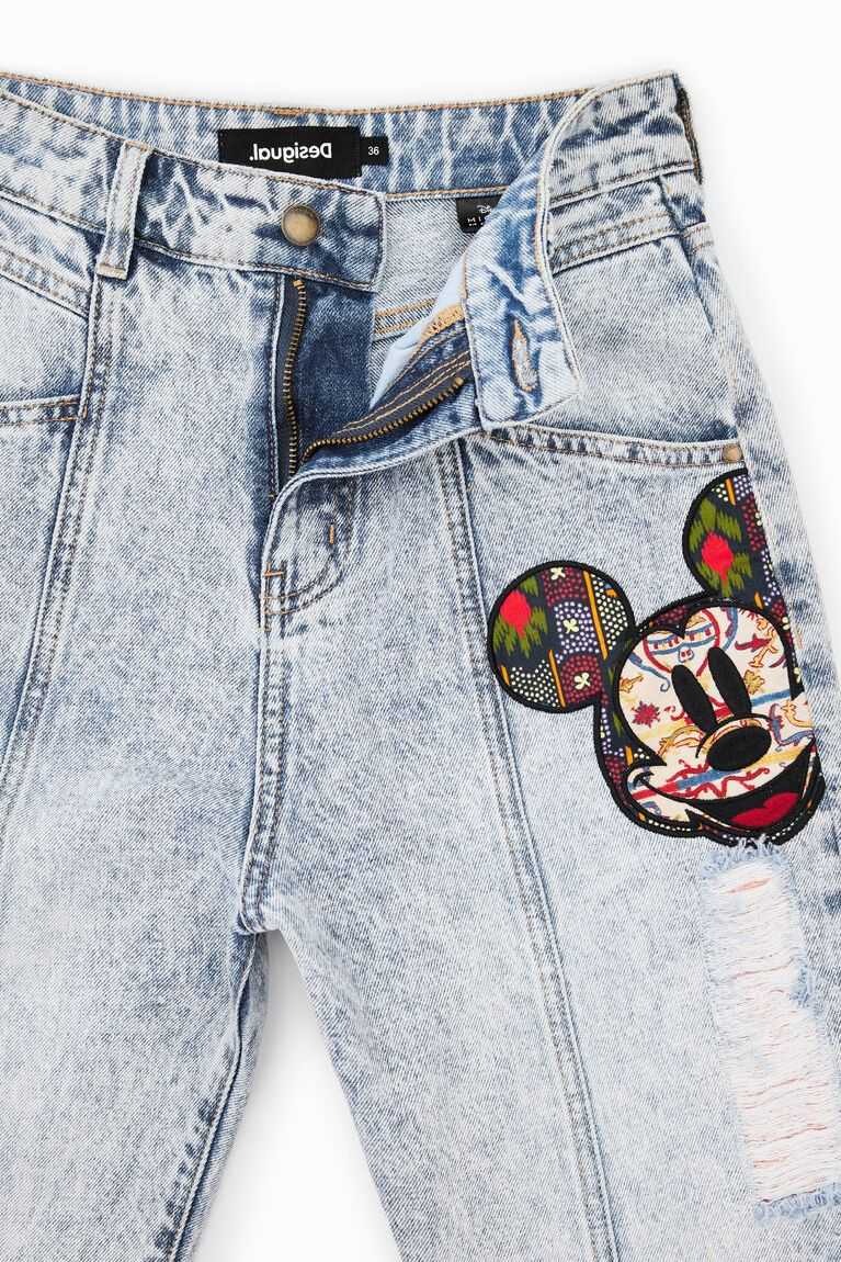 Dámské Džíny Desigual Relaxed featuring Disney's Mickey Mouse | 935180LXT