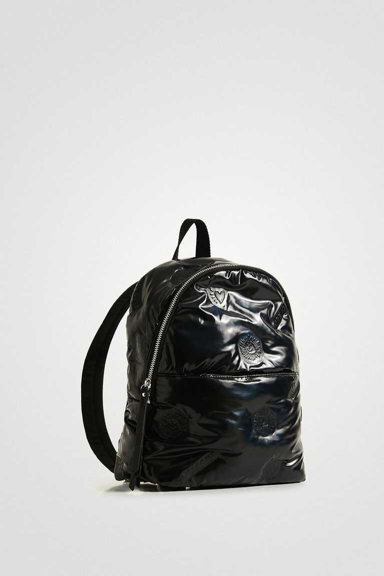 Dámské Kabelky Desigual Polstrovaný mini-backpack vinyl | 014283OYW