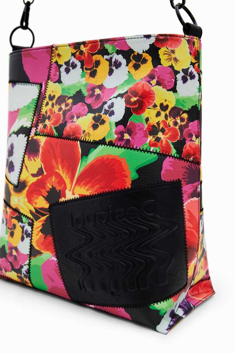 Dámské Kabelky Přes Rameno Desigual Large floral patchwork | 397285DKB