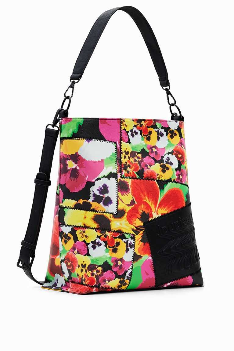 Dámské Kabelky Přes Rameno Desigual Large floral patchwork | 397285DKB