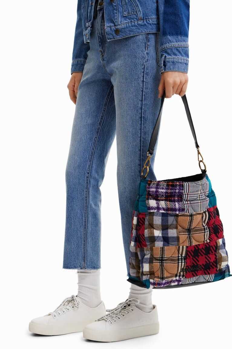 Dámské Kabelky Přes Rameno Desigual Large tartan | 547680OST