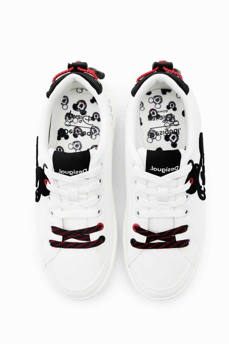 Dámské Knitwear Desigual Disney's Mickey Mouse platform sneakers | 287351QEV