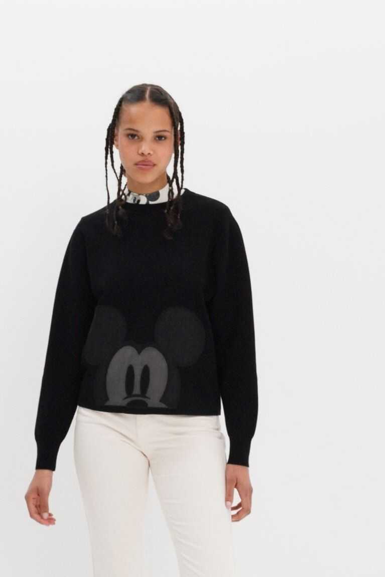 Dámské Knitwear Desigual Disney's Mickey Mouse patch jumper | 862319STY