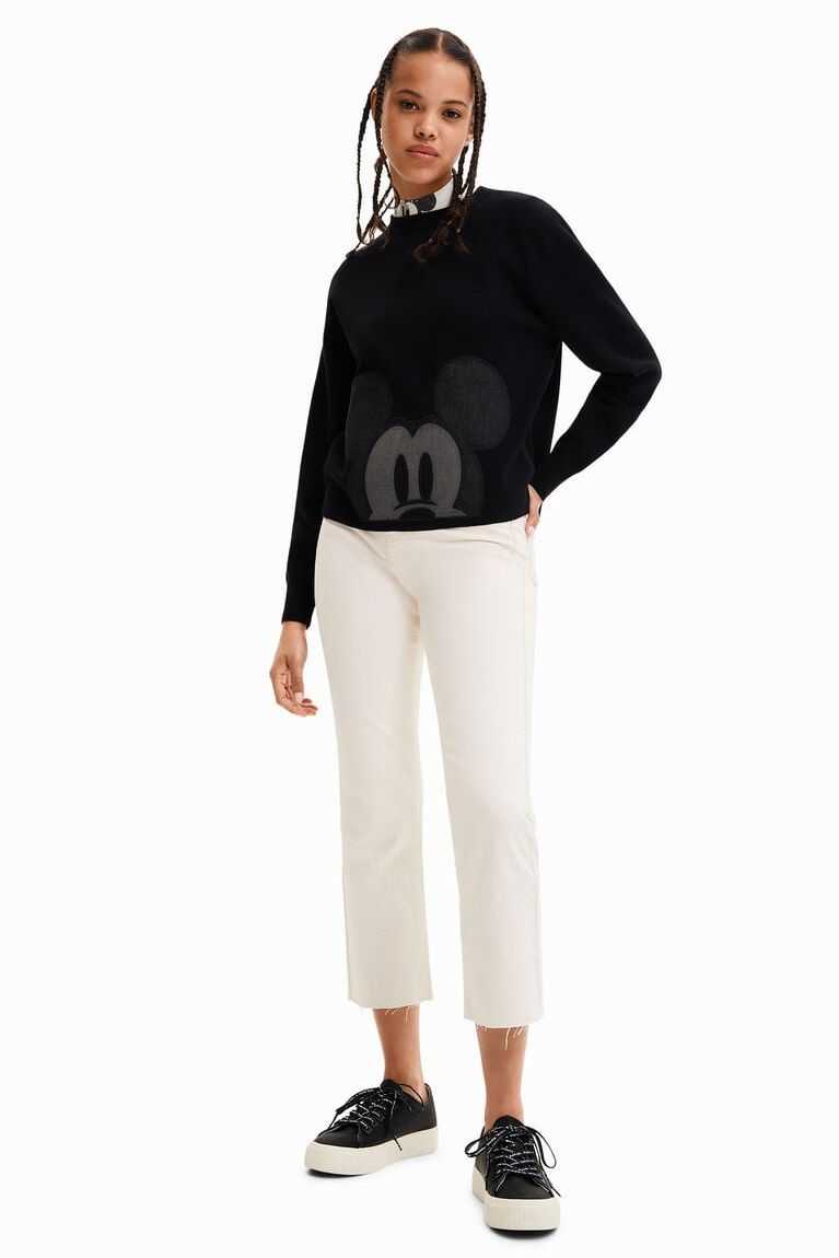 Dámské Knitwear Desigual Disney's Mickey Mouse patch jumper | 862319STY