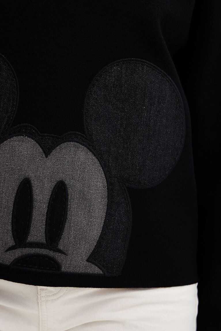 Dámské Knitwear Desigual Disney's Mickey Mouse patch jumper | 862319STY