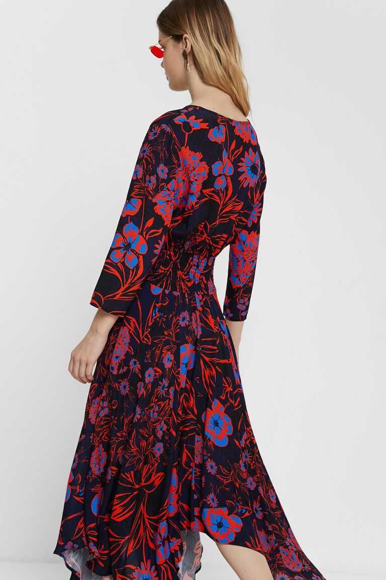 Dámské Kombinéza Desigual Boho midi with floral print | 109286VES