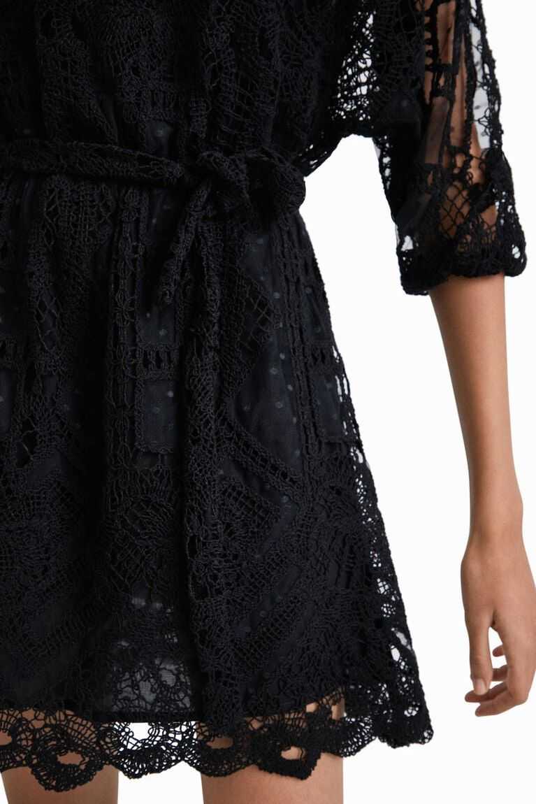 Dámské Kombinéza Desigual Johnson Hartig crochet-style | 296384DSF