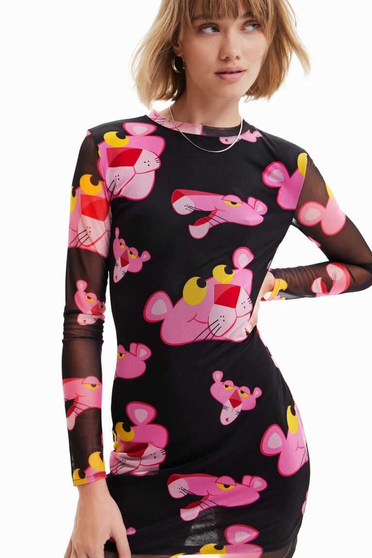 Dámské Kombinéza Desigual Krátké Pink Panther | 528103WAN