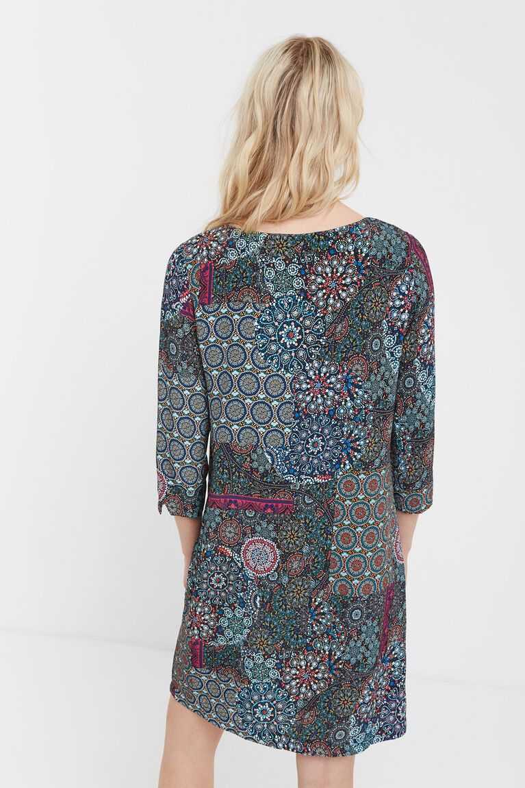 Dámské Kombinéza Desigual Krátké boho mandalas | 136407NYE