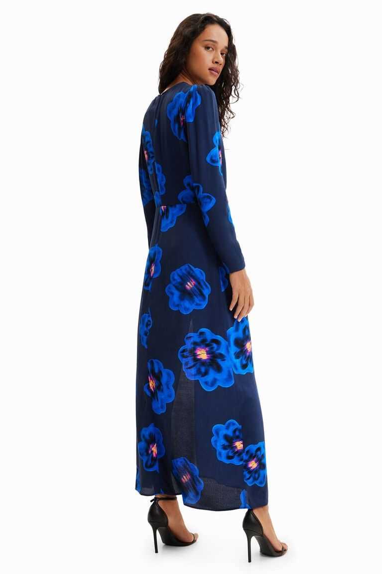 Dámské Kombinéza Desigual Long floral slit | 607421TXV