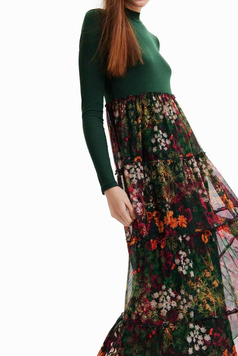 Dámské Kombinéza Desigual Long with tulle skirt | 930814TFW