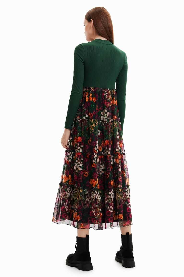 Dámské Kombinéza Desigual Long with tulle skirt | 930814TFW