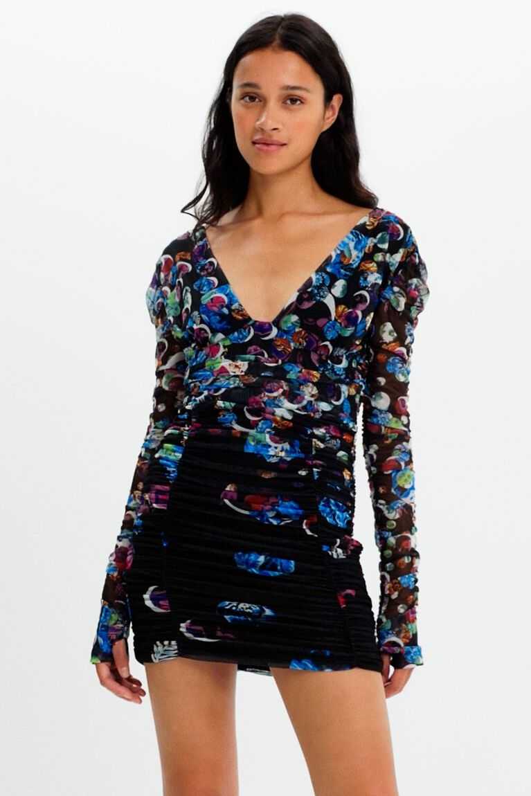 Dámské Kombinéza Desigual M. Christian Lacroix short confetti | 351672JWO