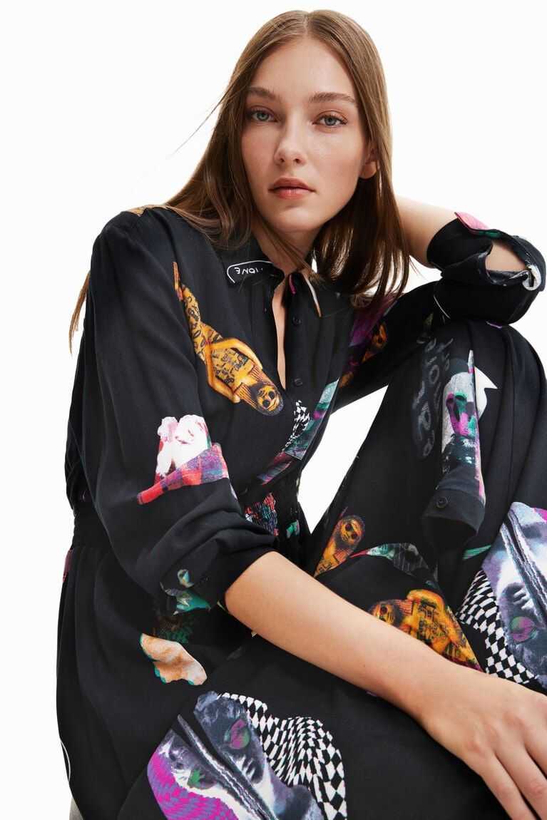 Dámské Kombinéza Desigual Midi shirt | 189570ORI