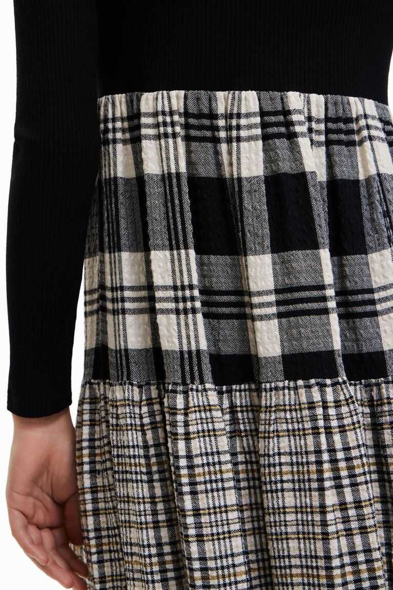 Dámské Kombinéza Desigual Midi with plaid skirt | 207835ICE