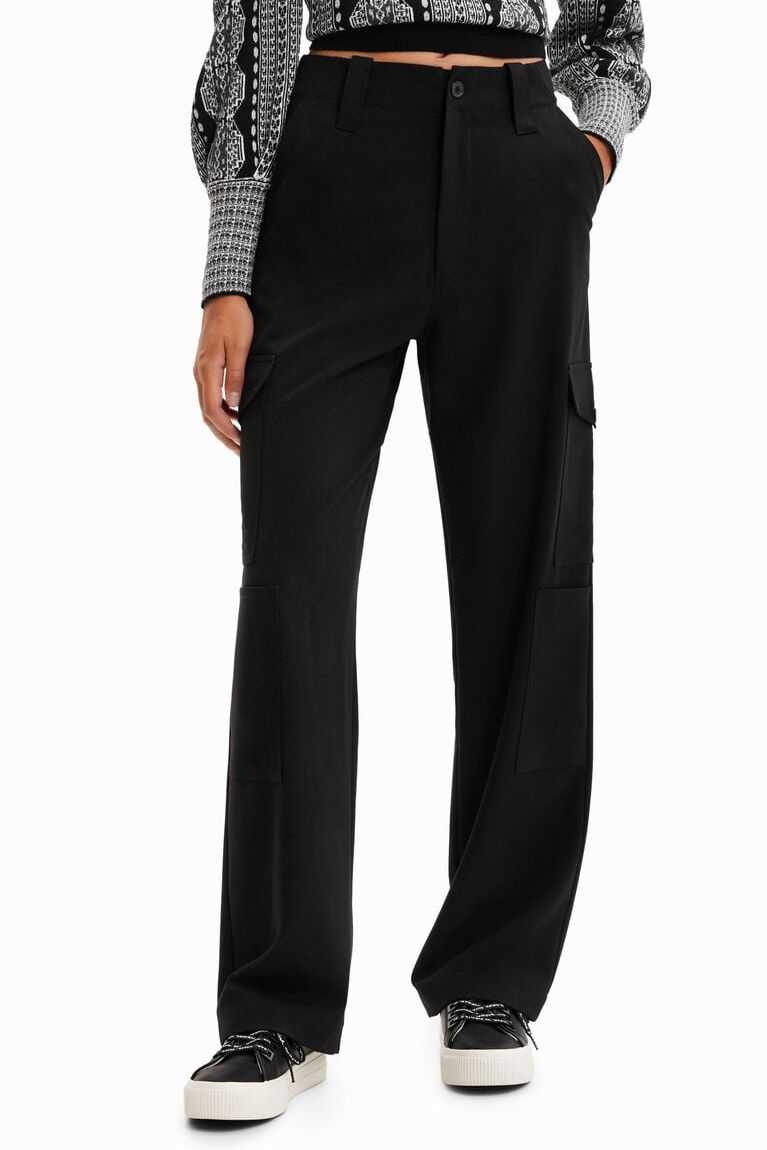 Dámské Legíny Desigual Basic cargo trousers | 287491BIR