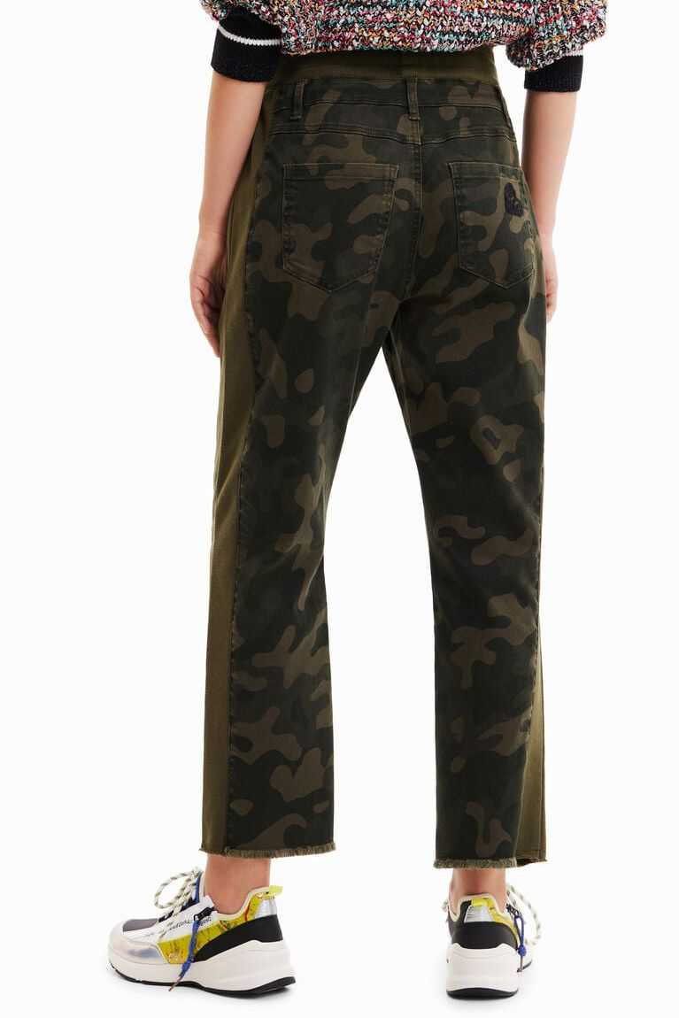 Dámské Legíny Desigual Camouflage jogger trousers | 879342MVI