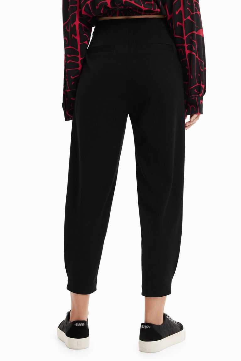 Dámské Legíny Desigual Cropped slouchy trousers | 473268SXP