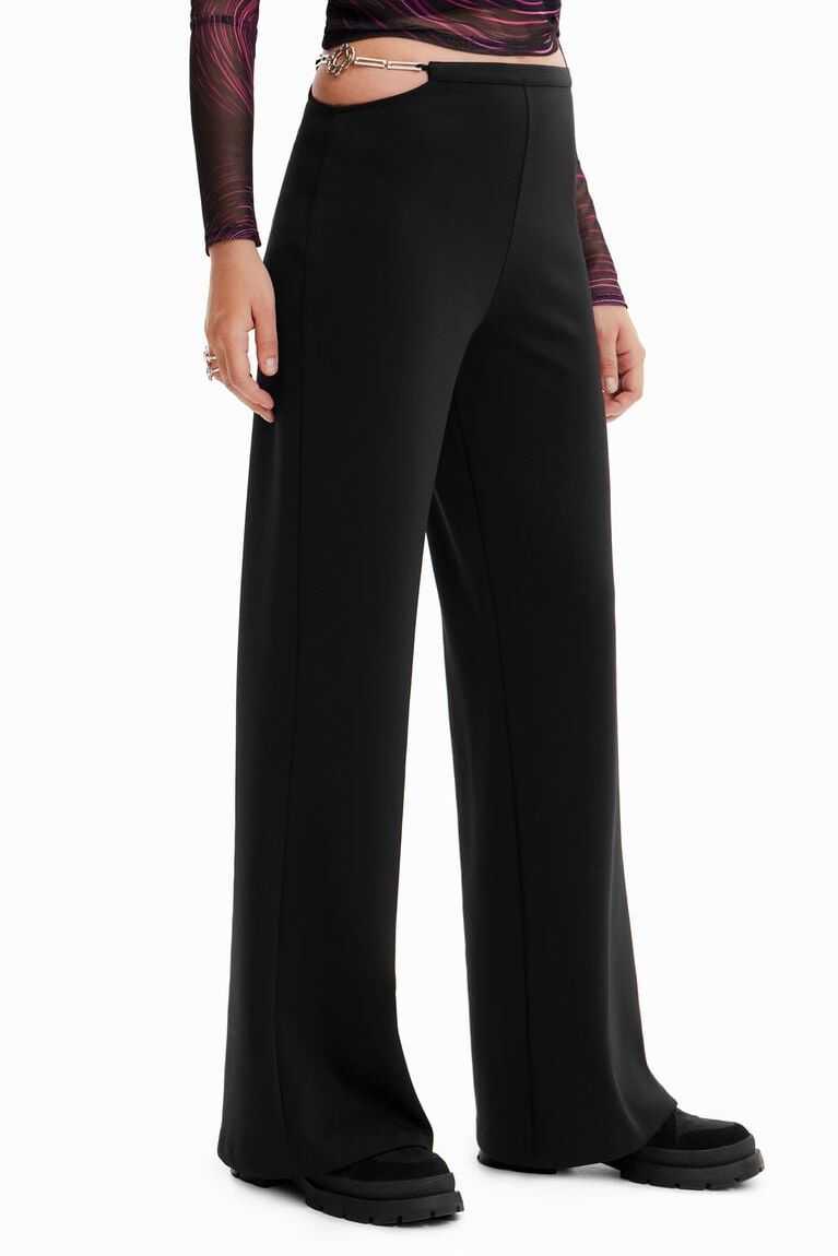 Dámské Legíny Desigual Cut-out chain trousers | 893561FTV